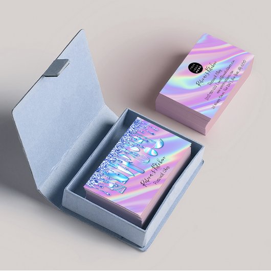 Catering Personal Chef Kitchen Holograaf Visitekaartje