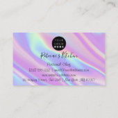 Catering Personal Chef Kitchen Holografen Visitekaartje (Achterkant)