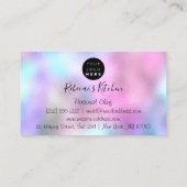 Catering Personal Chef Kitchen Knifes Paars Visitekaartje (Achterkant)