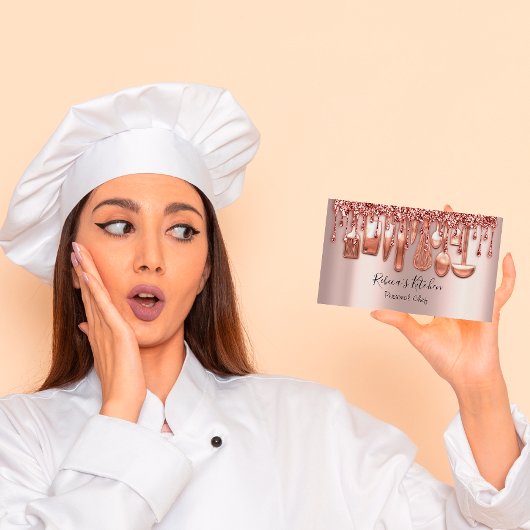 Catering Personal Chef Kitchen Knifes Roos Drivers Visitekaartje