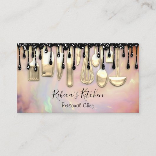 Catering Personal Chef Restaurant Drift Koken Visitekaartje (Voorkant)