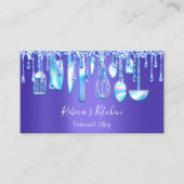 Catering Personal Chef Restaurant Drip BlueKitchen Visitekaartje (Voorkant)