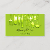 Catering Personal Chef Restaurant Green Lemon Visitekaartje (Voorkant)