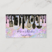 Catering Personal Chef Restaurant Holografen Visitekaartje (Voorkant)