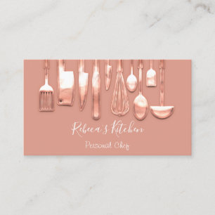 Catering Personal Chef Restaurant Roos Blush Visitekaartje