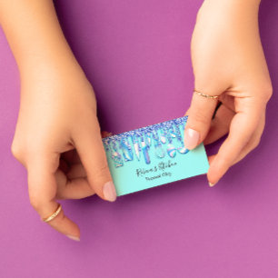 Catering Personal Chef Restaurant Stapt Glitter Visitekaartje