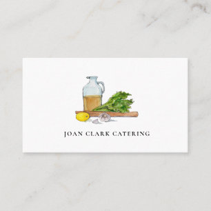 Catering Persoonlijke Chef Visitekaartje