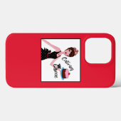 "Catering Queen" Hoesje-Mate iPhone Case (Achterkant (horizontaal))