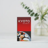 Catering restaurants, keukens visitekaartje (Staand voorkant)