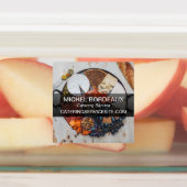 Catering Service Bedankt voor uw bestelling Labels (Aangebracht)