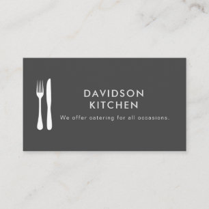 Catering Service Visitekaartje