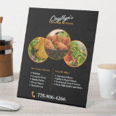 Catering Services Aangepast voetstuk Reclamebord Met Voetstuk (Insitu)
