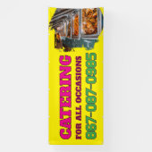 Catering Services Aangepaste banner (Verticaal)
