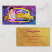 Catering Slogans Visitekaartjes (Voorkant / Achterkant)