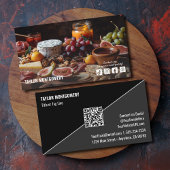 Catering Social Media QR Code Visitekaartje