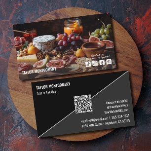 Catering Social Media QR-code Visitekaartje
