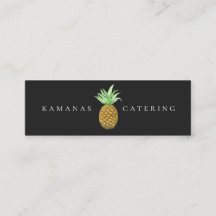Catering van ananas, geverfd