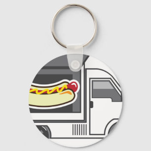 Catering Van Food Truck Sleutelhanger