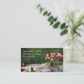 Catering van voedsel en evenementen - speciale eve visitekaartje (Staand voorkant)