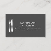 Catering Visitekaartje (Voorkant)