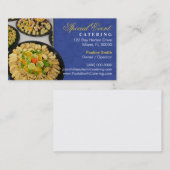 Catering visitekaartje (Voorkant / Achterkant)