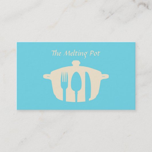 Catering Visitekaartje (Voorkant)