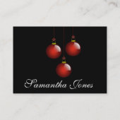 Catering Visitekaartje met Cute Turkey (Achterkant)