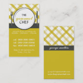 CATERING VISITEKAARTJE :: tafelinstelling 10P (Voorkant / Achterkant)