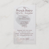 Catering-visitekaartje Visitekaartje (Achterkant)