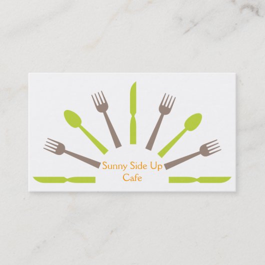 Catering-visitekaartje Visitekaartje (Voorkant)