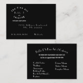 Catering-Visitekaartje Visitekaartje (Voorkant / Achterkant)