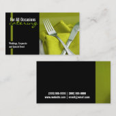 Catering-Visitekaartje Visitekaartje (Voorkant / Achterkant)