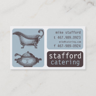 Catering-Visitekaartje Visitekaartje