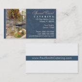 Catering-Visitekaartje Visitekaartje (Voorkant / Achterkant)