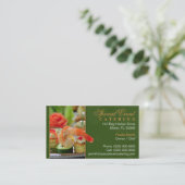 Catering-Visitekaartje Visitekaartje (Staand voorkant)