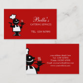Catering-Visitekaartje Visitekaartje (Voorkant / Achterkant)