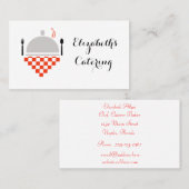 Catering-Visitekaartje Visitekaartje (Voorkant / Achterkant)