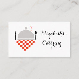 Catering-Visitekaartje Visitekaartje