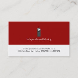 Catering visitekaartjes