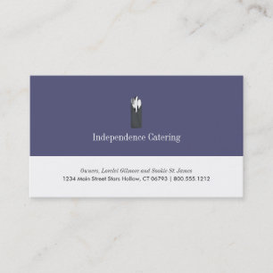Catering visitekaartjes