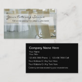 Catering-Visitekaartjes Visitekaartje (Voorkant / Achterkant)