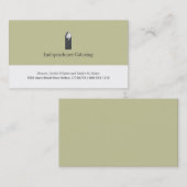 Catering-Visitekaartjes Visitekaartje (Voorkant / Achterkant)