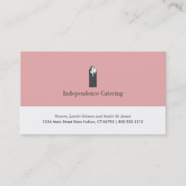 Catering-Visitekaartjes Visitekaartje