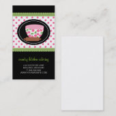 Catering-Visitekaartjes Visitekaartje (Voorkant / Achterkant)