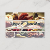 Catering-visitekaartjes Visitekaartje (Achterkant)