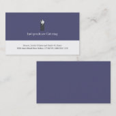 Catering-Visitekaartjes Visitekaartje (Voorkant / Achterkant)