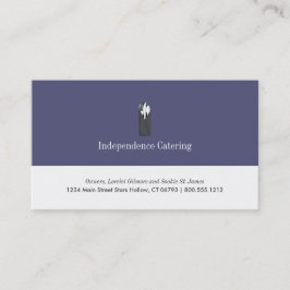 Catering-Visitekaartjes Visitekaartje