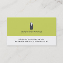 Catering-Visitekaartjes Visitekaartje