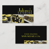 Catering, voedsel, bakkerij-Visitekaartje Visitekaartje (Voorkant / Achterkant)
