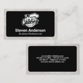 Catering Voedsel Logo | Restaurant Visitekaartje (Voorkant / Achterkant)